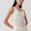 Atlantis gehaakte gebreide top – Wit Atlantis gehaakte gebreide top – Wit