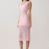 Atlantis gehaakte midi-rok – Babyroze Atlantis gehaakte midi-rok – Babyroze