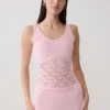 Atlantis gehaakte top – Babyroze Atlantis gehaakte top – Babyroze