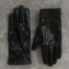 Atlas handschoenen van imitatieleer met krokodillenprint – Zwart Atlas handschoenen van imitatieleer met krokodillenprint – Zwart