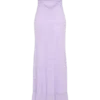 Audrey off-shoulder maxi-jurk van mesh – lila Audrey off-shoulder maxi-jurk van mesh – lila