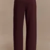 August jogger met rechte pijpen – Chocolade August jogger met rechte pijpen – Chocolade
