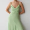 Aurelia Chiffon Maxi Jurk – Sage Aurelia Chiffon Maxi Jurk – Sage