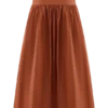 Autumn maxi-rok – gebrand oranje