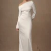 Avery maxi-jurk met lange mouwen – ivoor Avery maxi-jurk met lange mouwen – ivoor