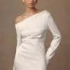 Avery maxi-jurk met lange mouwen – ivoor Avery maxi-jurk met lange mouwen – ivoor