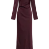 Avery maxi-jurk met lange mouwen – Pruim Avery maxi-jurk met lange mouwen – Pruim