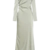 Avery maxi-jurk met lange mouwen – Salie Avery maxi-jurk met lange mouwen – Salie