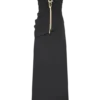 Axton maxi-jurk met lage halslijn – Zwart Axton maxi-jurk met lage halslijn – Zwart