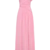 Ayeshya slinky asymmetrische maxi-jurk – Candy Pink Ayeshya slinky asymmetrische maxi-jurk – Candy Pink