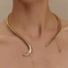 Azura Teardrop-ketting – Goud Azura Teardrop-ketting – Goud