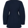 Beatrice Blazer-minijurk – Marineblauw Beatrice Blazer-minijurk – Marineblauw