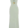 Beck Plunge maxi-jurk met bloemenversieringen – Basil Beck Plunge maxi-jurk met bloemenversieringen – Basil