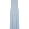 Bella satijnen halter maxi-jurk – Frosted Blue Bella satijnen halter maxi-jurk – Frosted Blue