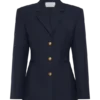Bellamy getailleerde blazer – donker marineblauw Bellamy getailleerde blazer – donker marineblauw