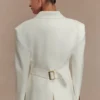 Bellamy getailleerde blazer – ivoor
