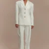 Bellamy getailleerde blazer – ivoor