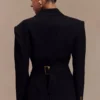 Bellamy getailleerde blazer – Zwart Bellamy getailleerde blazer – Zwart