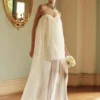 Bettany Chiffon Strapless Maxi-jurk – Wit Bettany Chiffon Strapless Maxi-jurk – Wit