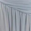 Bex strapless slinky maxi-jurk met split – lichtblauw Bex strapless slinky maxi-jurk met split – lichtblauw