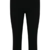 Blanca stretch crêpe capribroek – Zwart Blanca stretch crêpe capribroek – Zwart