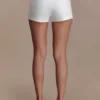 Blanca stretch crêpe shorts – Wit Blanca stretch crêpe shorts – Wit