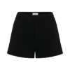 Blanca stretch crêpe shorts – Zwart