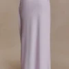 Bridget slinky maxi-rok met hardware – Dusty Lilac Bridget slinky maxi-rok met hardware – Dusty Lilac