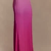 Bruna Slinky Fishtail Maxi-rok – Ombre Roze Bruna Slinky Fishtail Maxi-rok – Ombre Roze