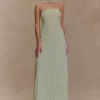 Caira chiffon sjaal maxi-jurk – salie Caira chiffon sjaal maxi-jurk – salie