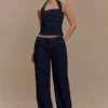 Caitlin Denim-jeans met middelhoge taille – Indigoblauw Caitlin Denim-jeans met middelhoge taille – Indigoblauw