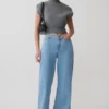 Caitlin Denim-jeans met middelhoge taille – klassiek blauw Caitlin Denim-jeans met middelhoge taille – klassiek blauw