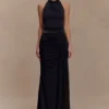 Calandra Slinky maxi-rok – Zwart Calandra Slinky maxi-rok – Zwart