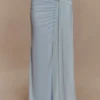 Calandra soepelvallende maxi-rok – lichtblauw Calandra soepelvallende maxi-rok – lichtblauw