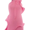 Caprice haltertop-mini-jurk van gebreide stof – Bubblegumroze Caprice haltertop-mini-jurk van gebreide stof – Bubblegumroze