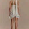 Caprice haltertop-minijurk van gebreide stof – Wit Caprice haltertop-minijurk van gebreide stof – Wit