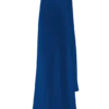 Carah maxi-jurk van satijn en chiffon – kobalt Carah maxi-jurk van satijn en chiffon – kobalt