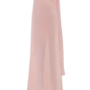 Carah maxi-jurk van satijn en chiffon – lichtroze Carah maxi-jurk van satijn en chiffon – lichtroze
