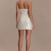 Caralee mini-halterjurk met pailletten – ivoor Caralee mini-halterjurk met pailletten – ivoor