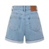 Carlene Denim Shorts met omslag – Klassiek blauw Carlene Denim Shorts met omslag – Klassiek blauw