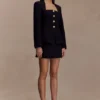 Christel Suiting getailleerde blazer – Zwart Christel Suiting getailleerde blazer – Zwart