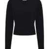 Ciaralee trui met getailleerde taille – Zwart Ciaralee trui met getailleerde taille – Zwart