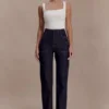 Clarrissa High Rise Jeans – Gewassen Indigo Blauw