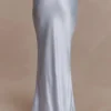Clementine chiffon handgeborduurde maxi-rok – lichtblauw Clementine chiffon handgeborduurde maxi-rok – lichtblauw