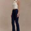 Clio flared jeans met panelen – Indigo Blue Clio flared jeans met panelen – Indigo Blue