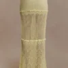 Coleene Pointelle gebreide maxi-rok – Lemon Coleene Pointelle gebreide maxi-rok – Lemon