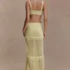 Coleene Pointelle-gebreide top – Lemon Coleene Pointelle-gebreide top – Lemon