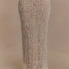 Cordelia gebreide maxi-rok – ivoor Cordelia gebreide maxi-rok – ivoor