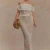 Cordelia gebreide maxi-rok – ivoor Cordelia gebreide maxi-rok – ivoor