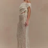 Cordelia gebreide maxi-rok – ivoor Cordelia gebreide maxi-rok – ivoor